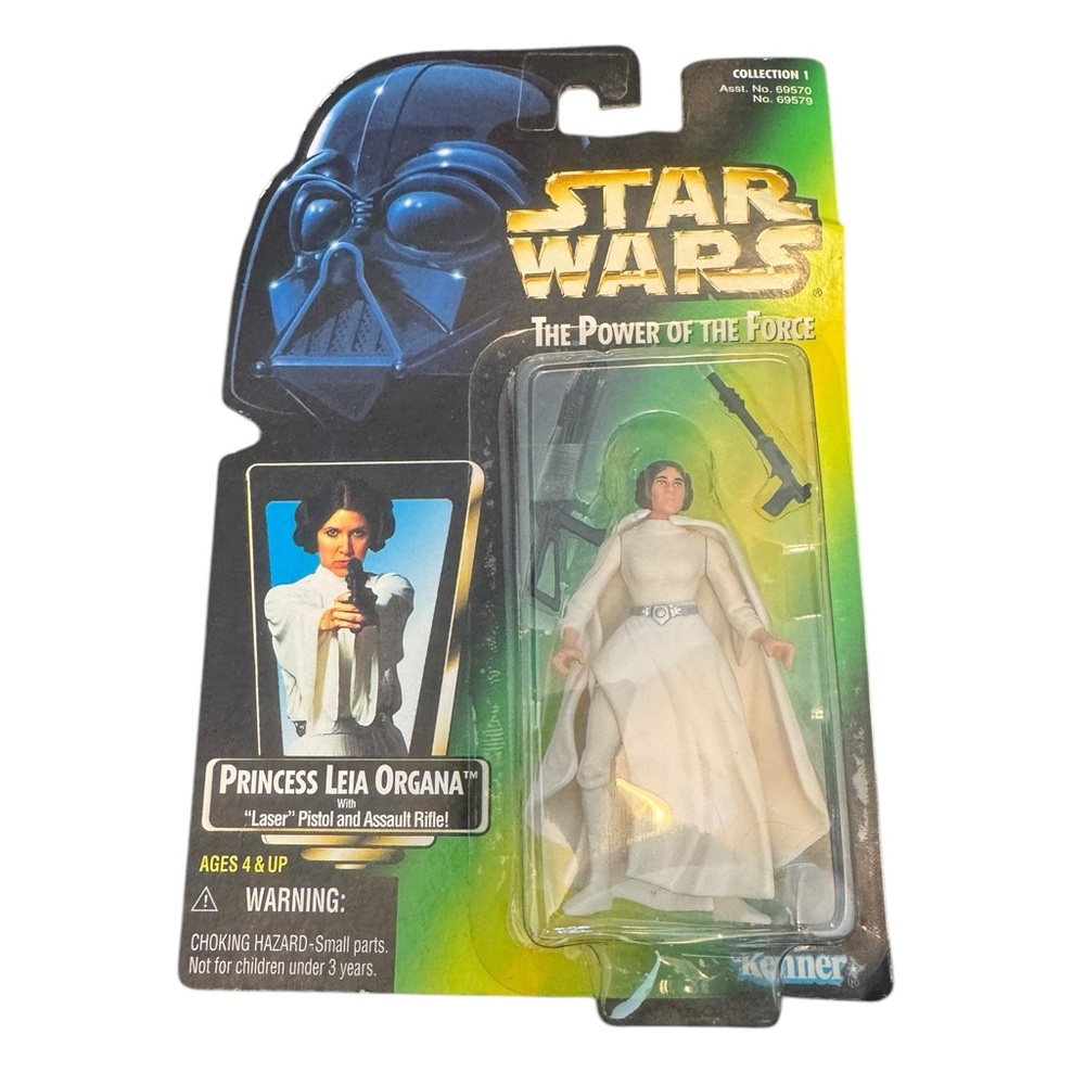 Star Wars The Power of the Force Princess Leia Green Card